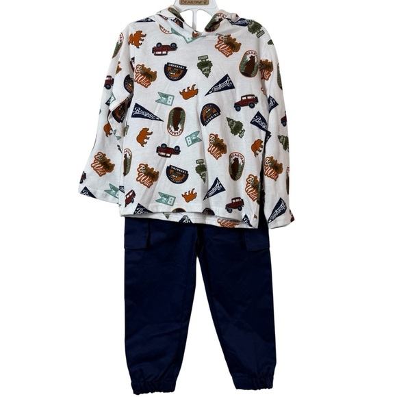 BearPaw Other - Boys Bearpaw Outdoorsy Hoodie Matching Set